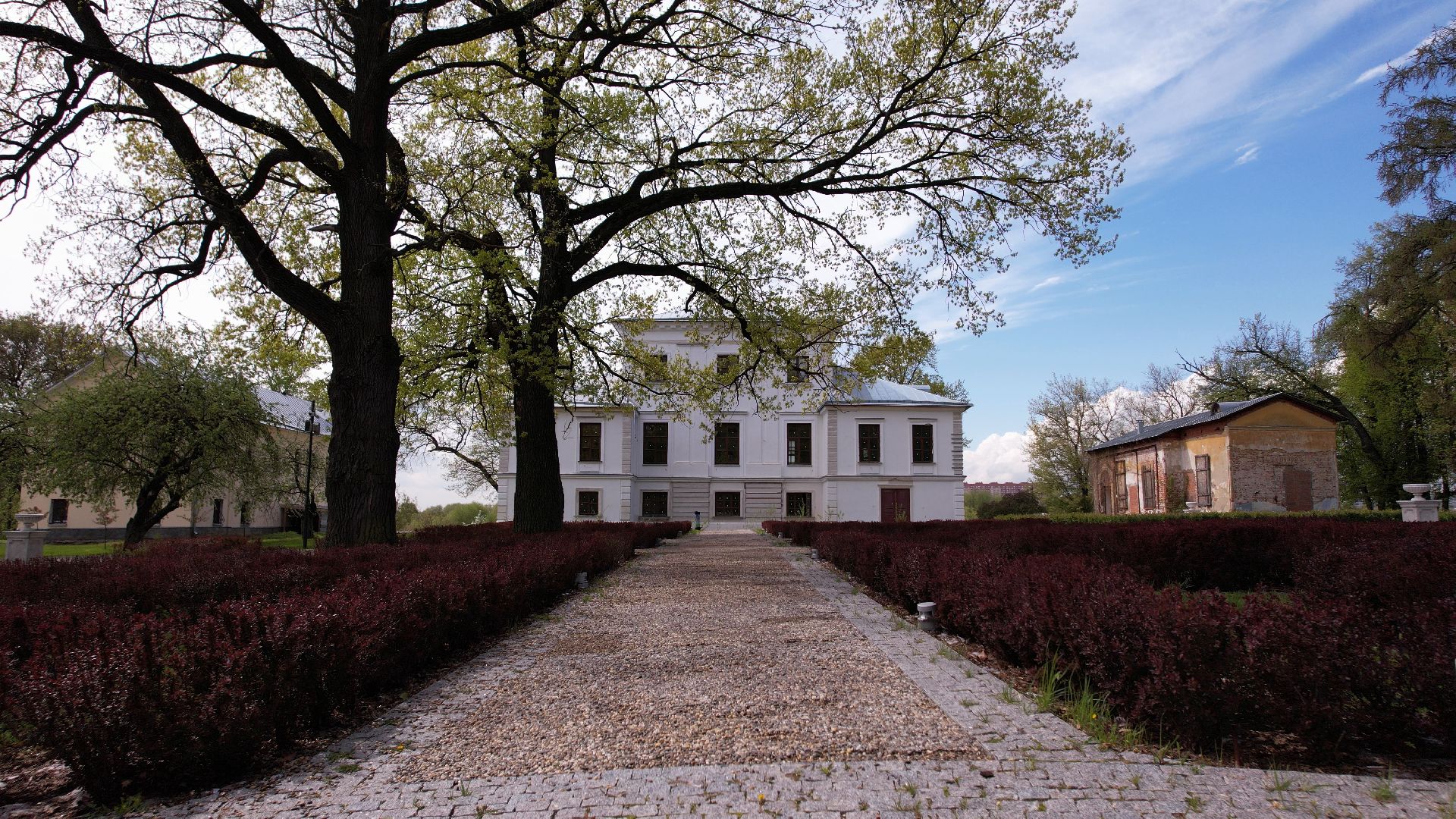 лажечников, воскресенск, усадьба,видео с коптера,