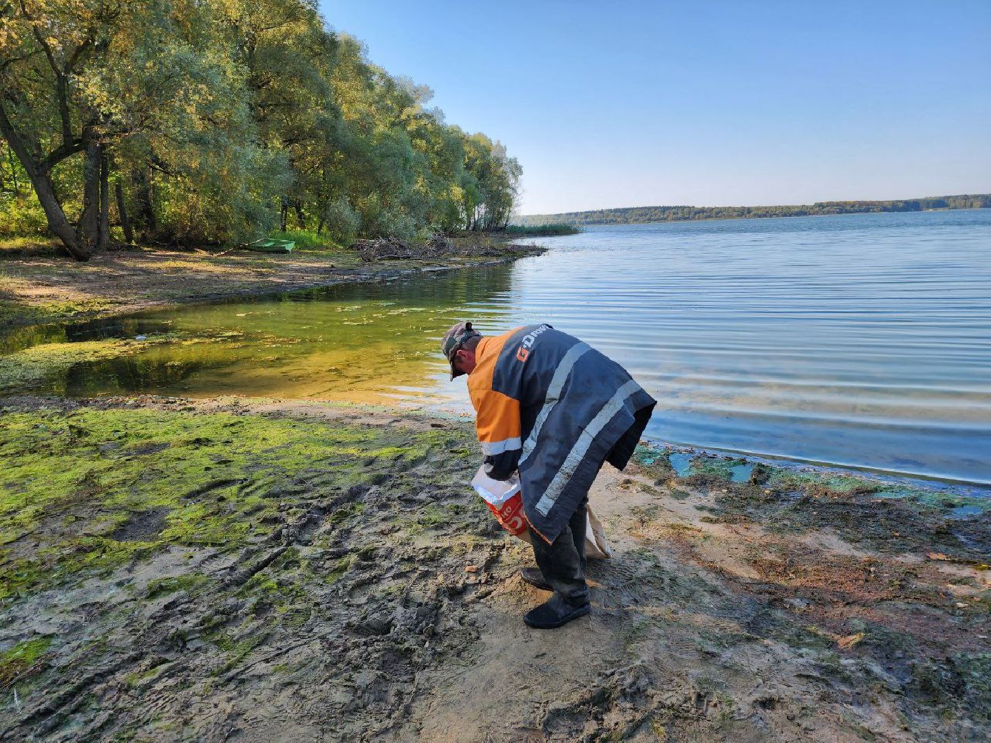 Можайск, Можайский городской округ, Подмосковье, акция, Вода России, берега, реки, озра, субботник, мусор, уборка, береговая линия, Всероссийская акция,