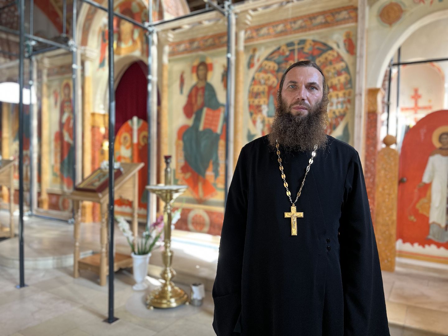 Шаховская, церковь, храм, батюшка,