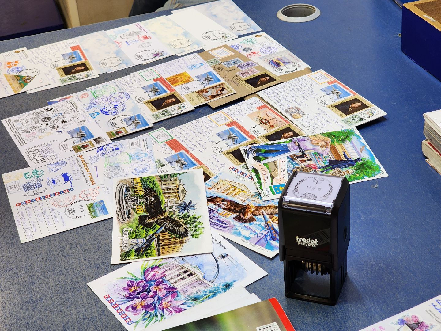 ступино, посткроссинг, город трудовой доблести,