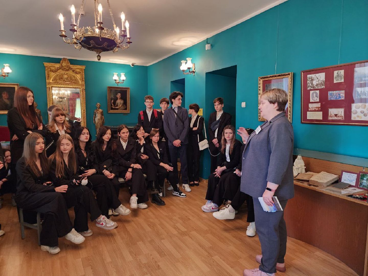 солнечногорск, экскурсия, путевой дворец, студенты, Колледж,