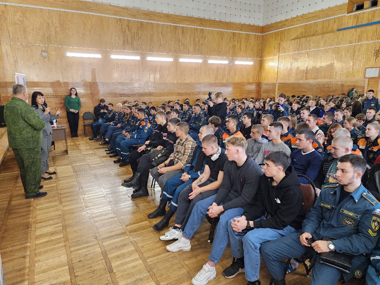 раменское, общество, патриотическое воспитание, встреча с молодежью, раменский колледж,