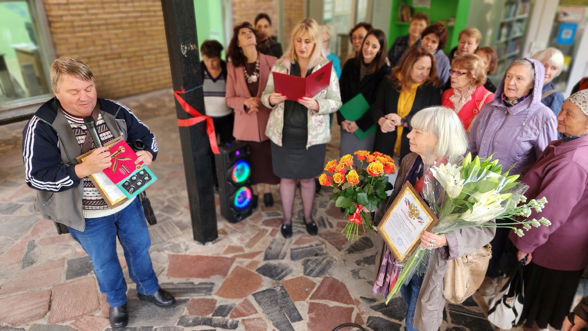 библиотека, протвино, мозаика, культура, Помелов,