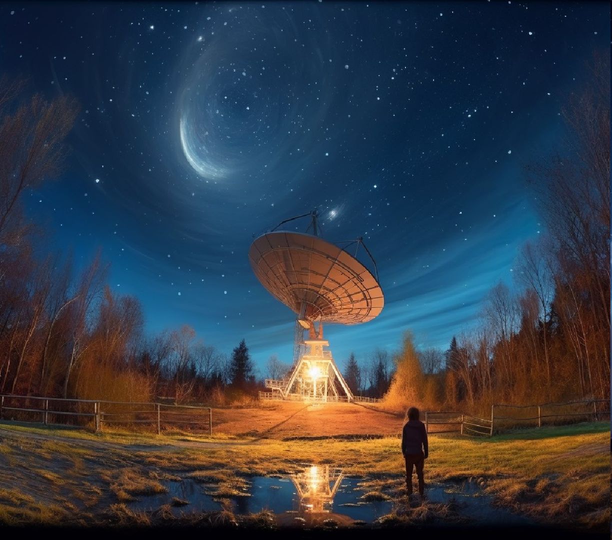 Пущино, астрономия,