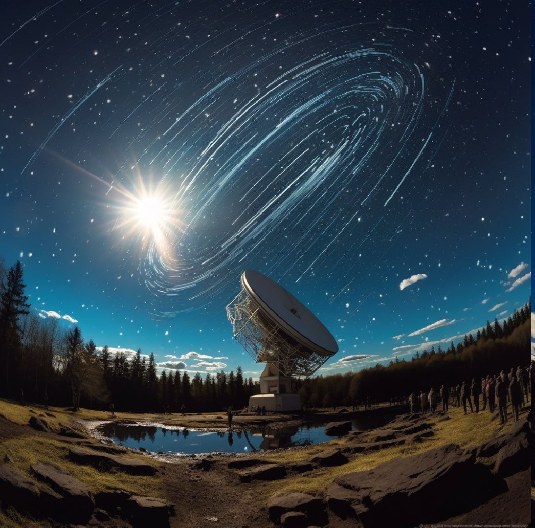 Пущино, астрономия,