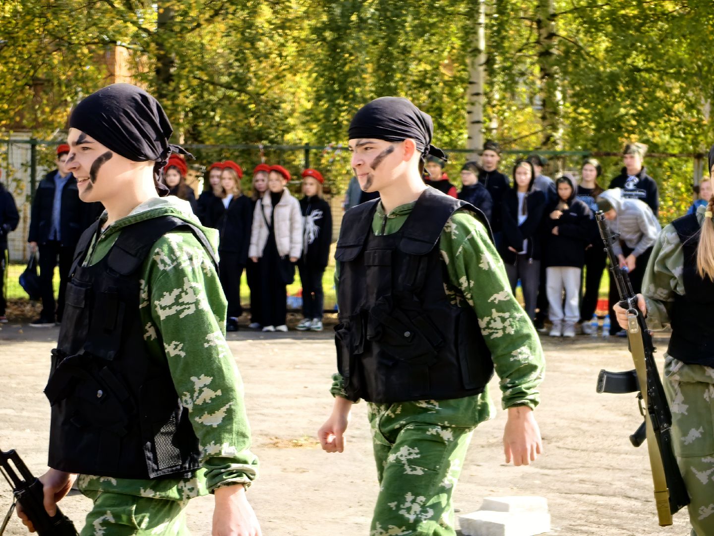 фестиваль, автомат, состязания, отряд, юнармия,