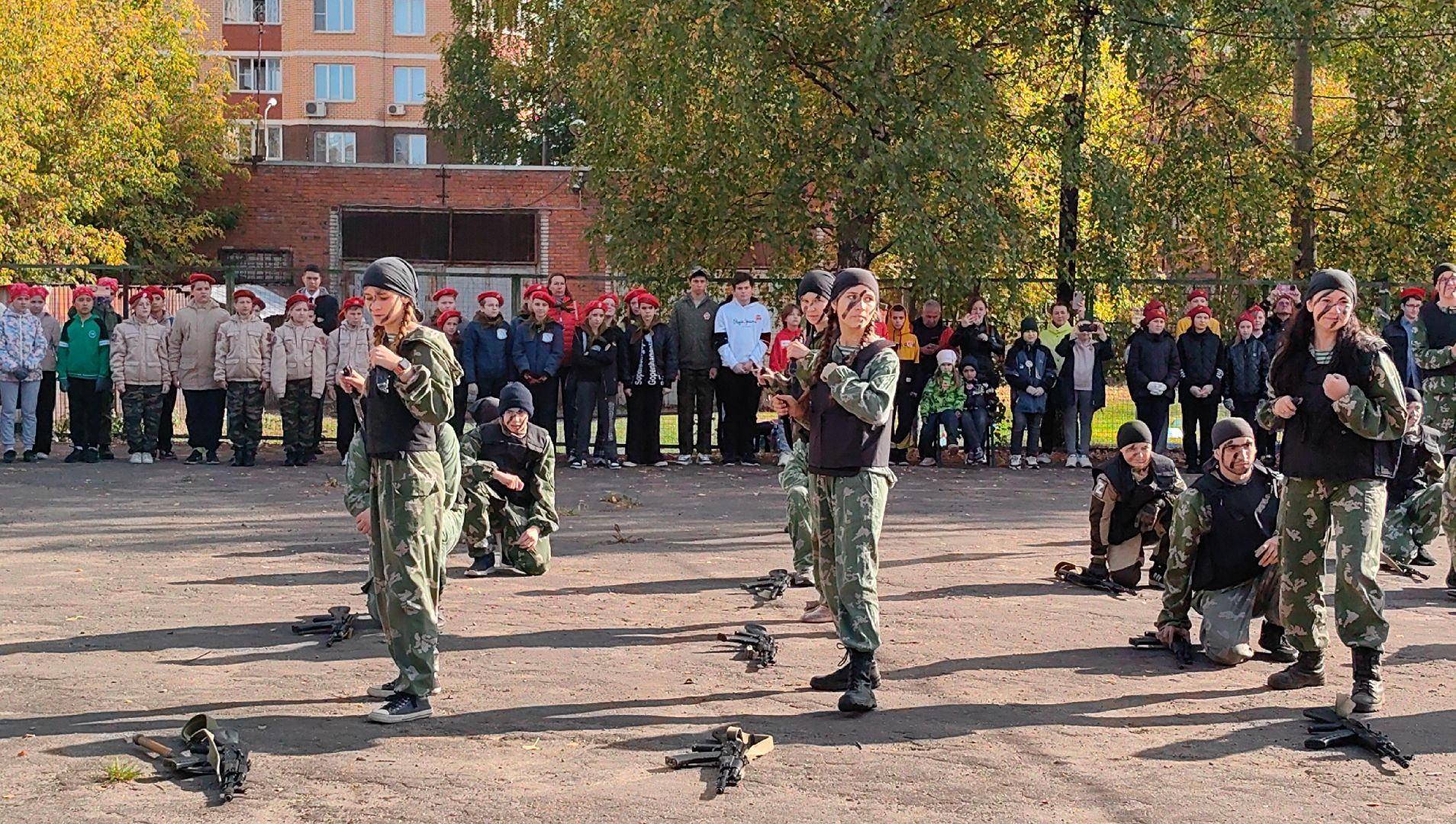 фестиваль, автомат, состязания, отряд, юнармия,