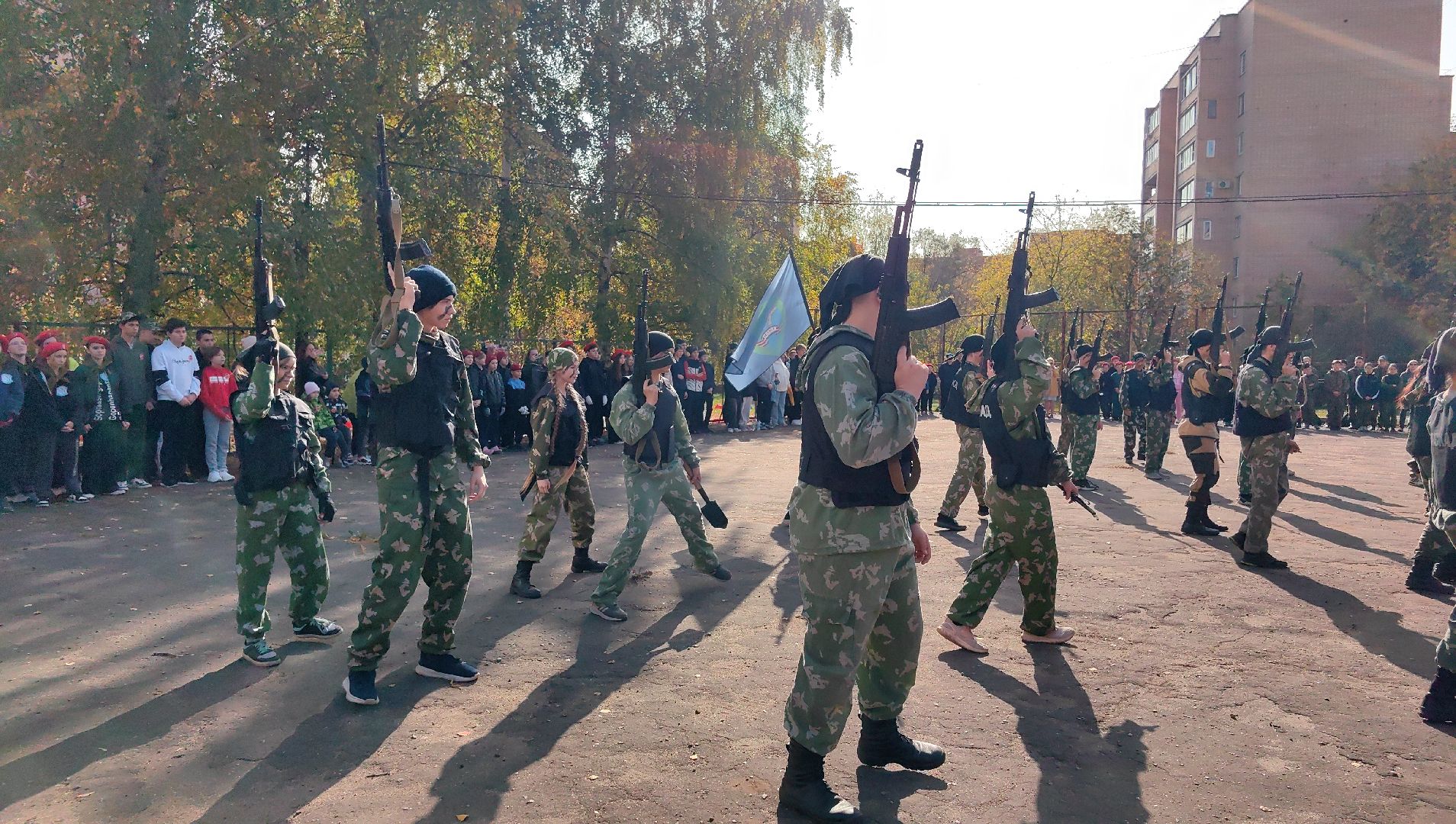 фестиваль, автомат, состязания, отряд, юнармия,