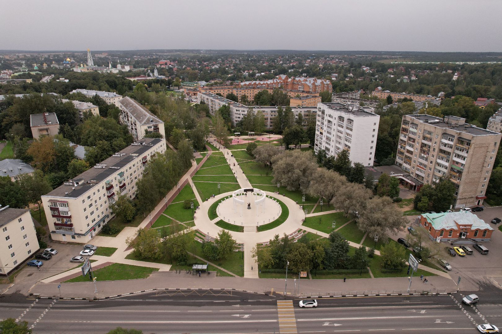 видео с коптера,