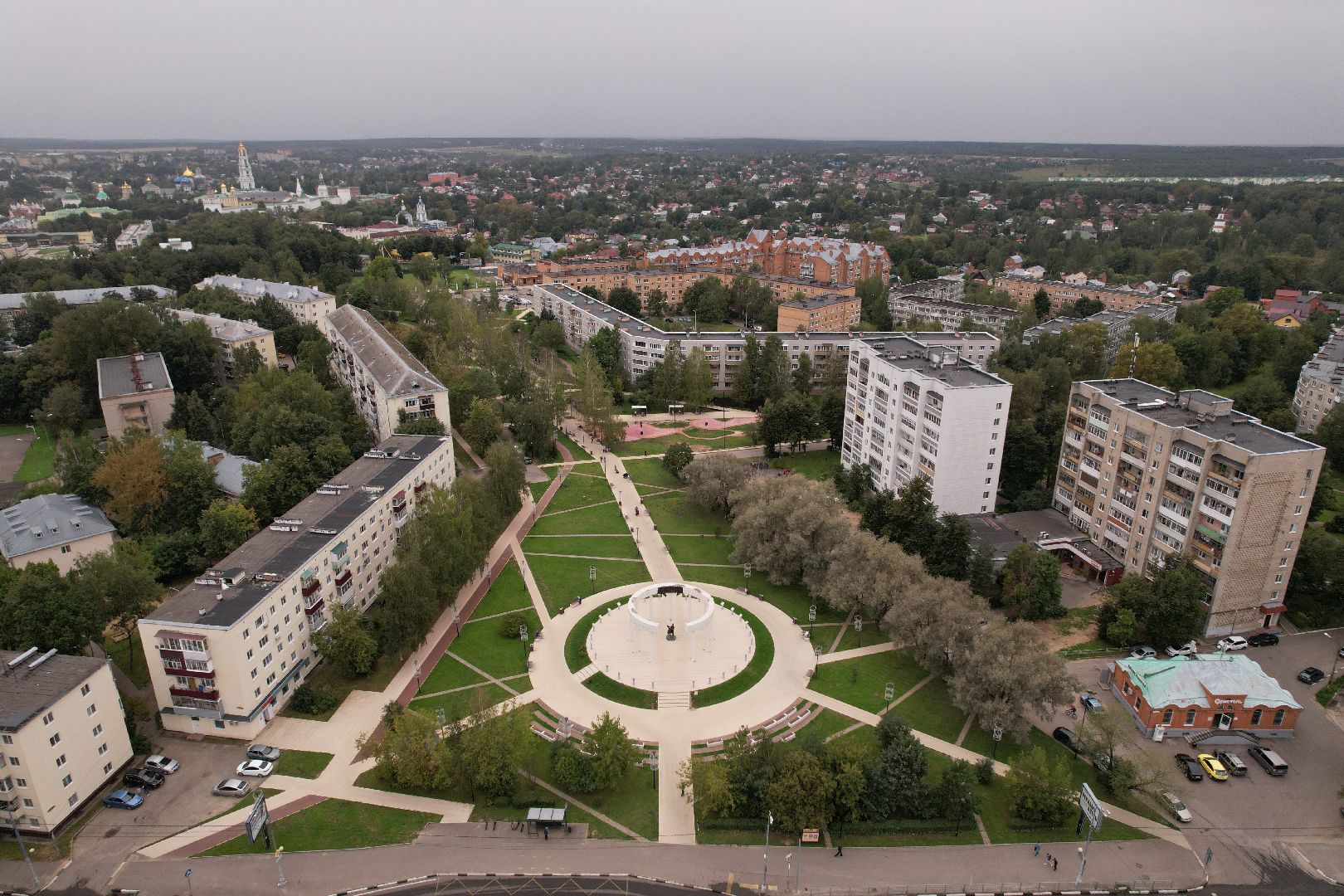 видео с коптера,