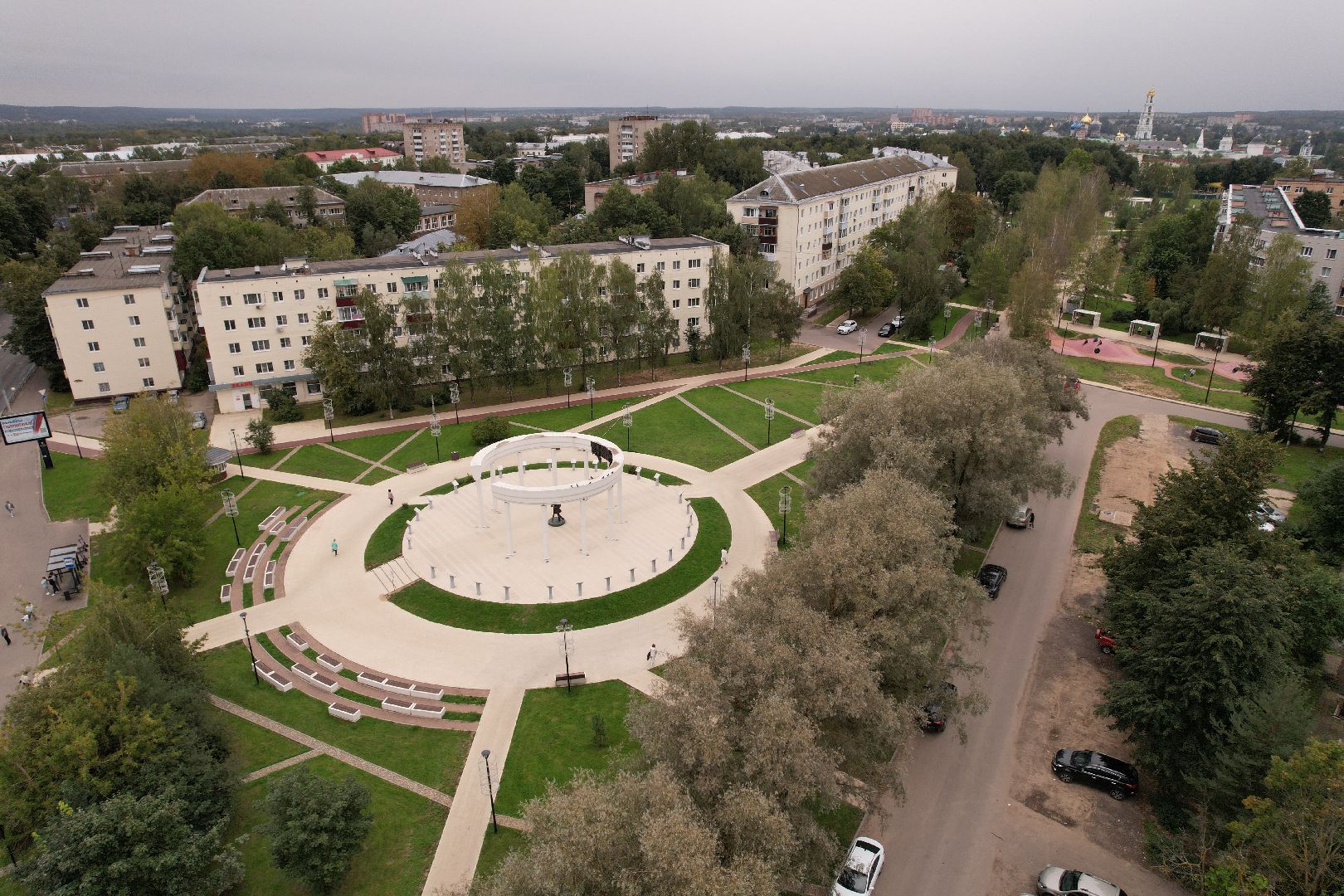 видео с коптера,