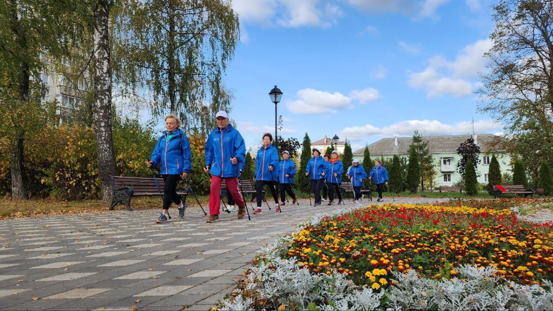 активное долголетие, человек идущий, пенсионеры, Лосино-Петровский,