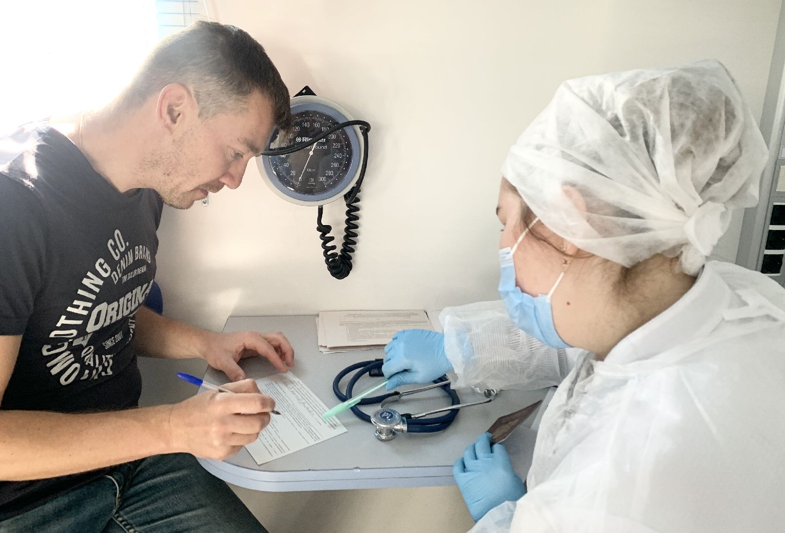 Балашиха, Подмосковье, Медицина, Общество, вакцинация от гриппа, Балашихинская областная больница,