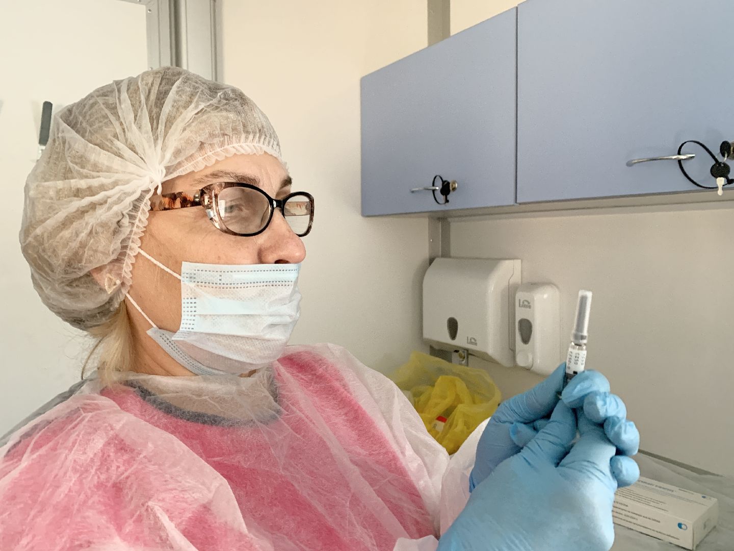 Балашиха, Подмосковье, Медицина, Общество, вакцинация от гриппа, Балашихинская областная больница,