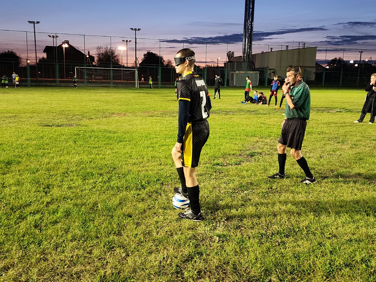 параспорт, инвалиды, слепые, футбол, серпухов, поселок большевик, спортшкола зубренок, ано прозрение, мастер-класс,