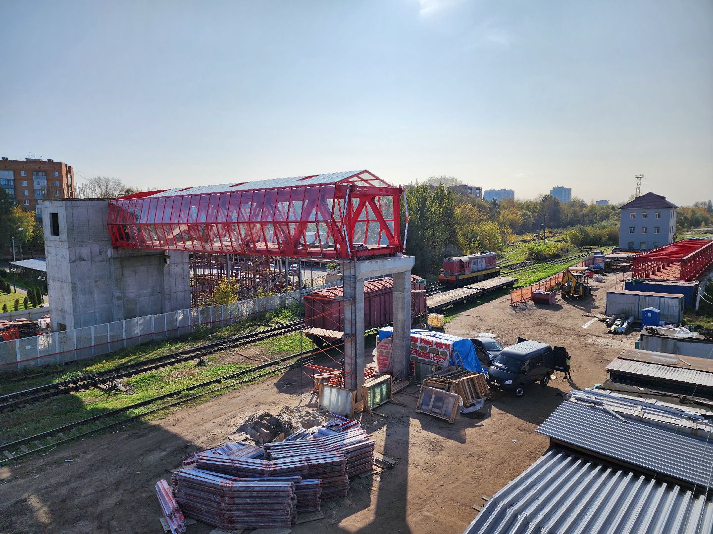 серпухов, подмосковье, мост, вокзал,