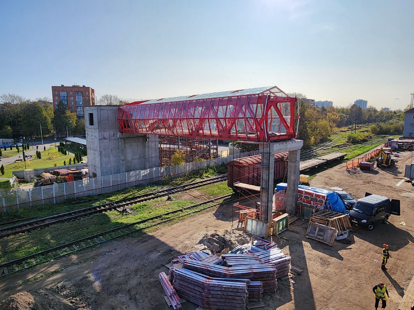 серпухов, подмосковье, мост, вокзал,