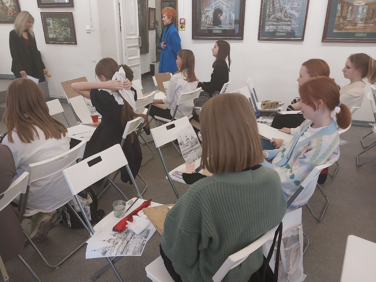 Коломна, выставка, мастер-класс, живопись,