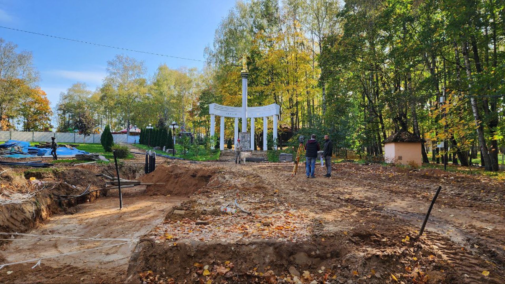 Дмитров, Парк Березовая роща, Минблаго,