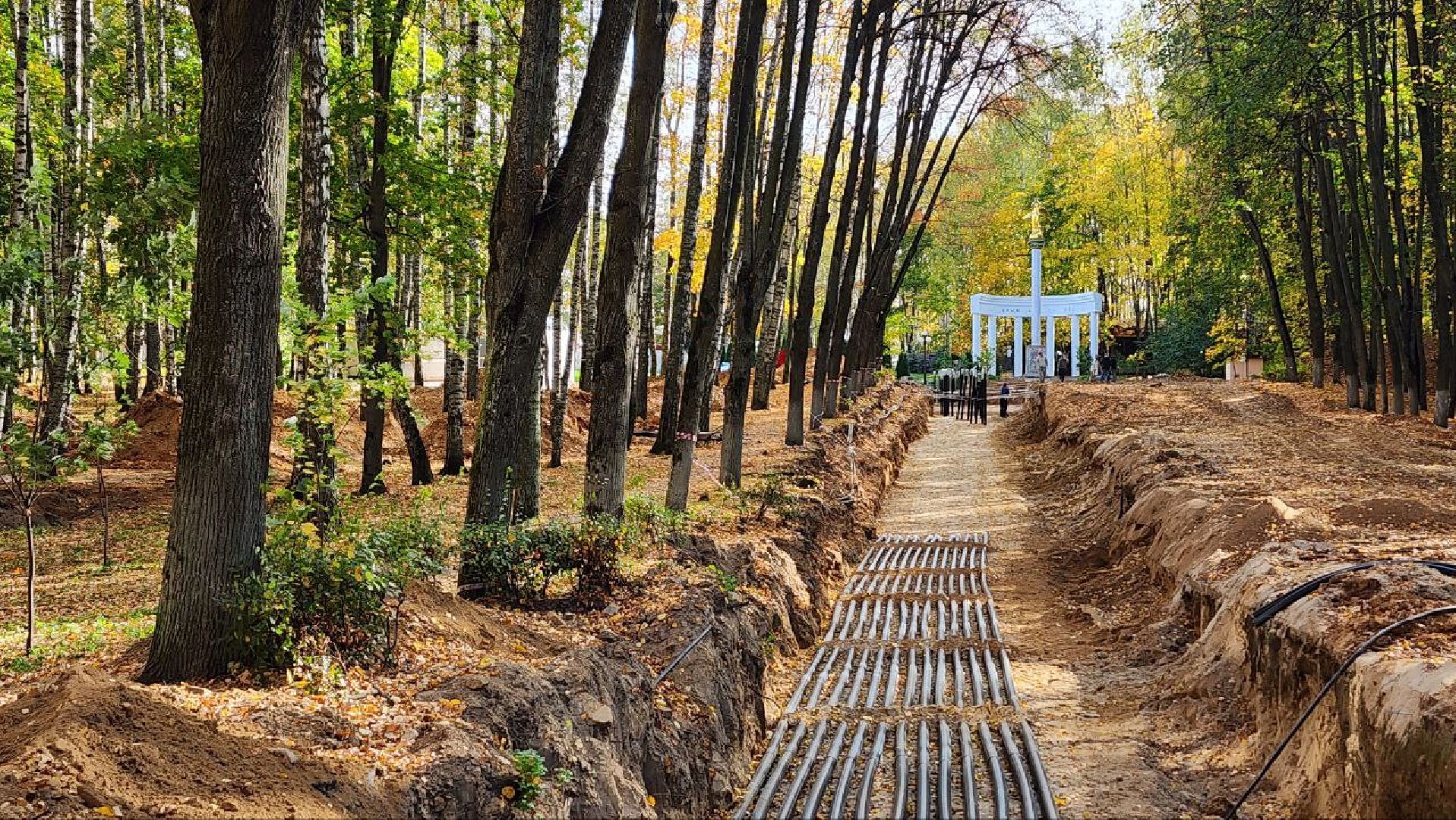 Дмитров, Парк Березовая роща, Минблаго,