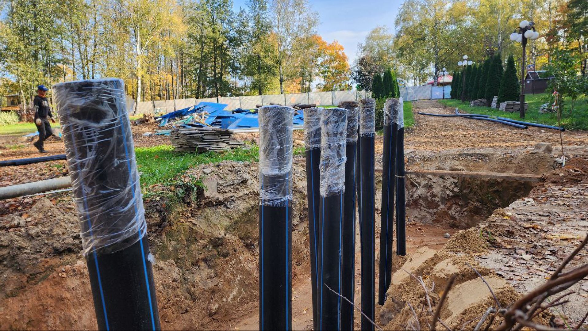 Дмитров, Парк Березовая роща, Минблаго,