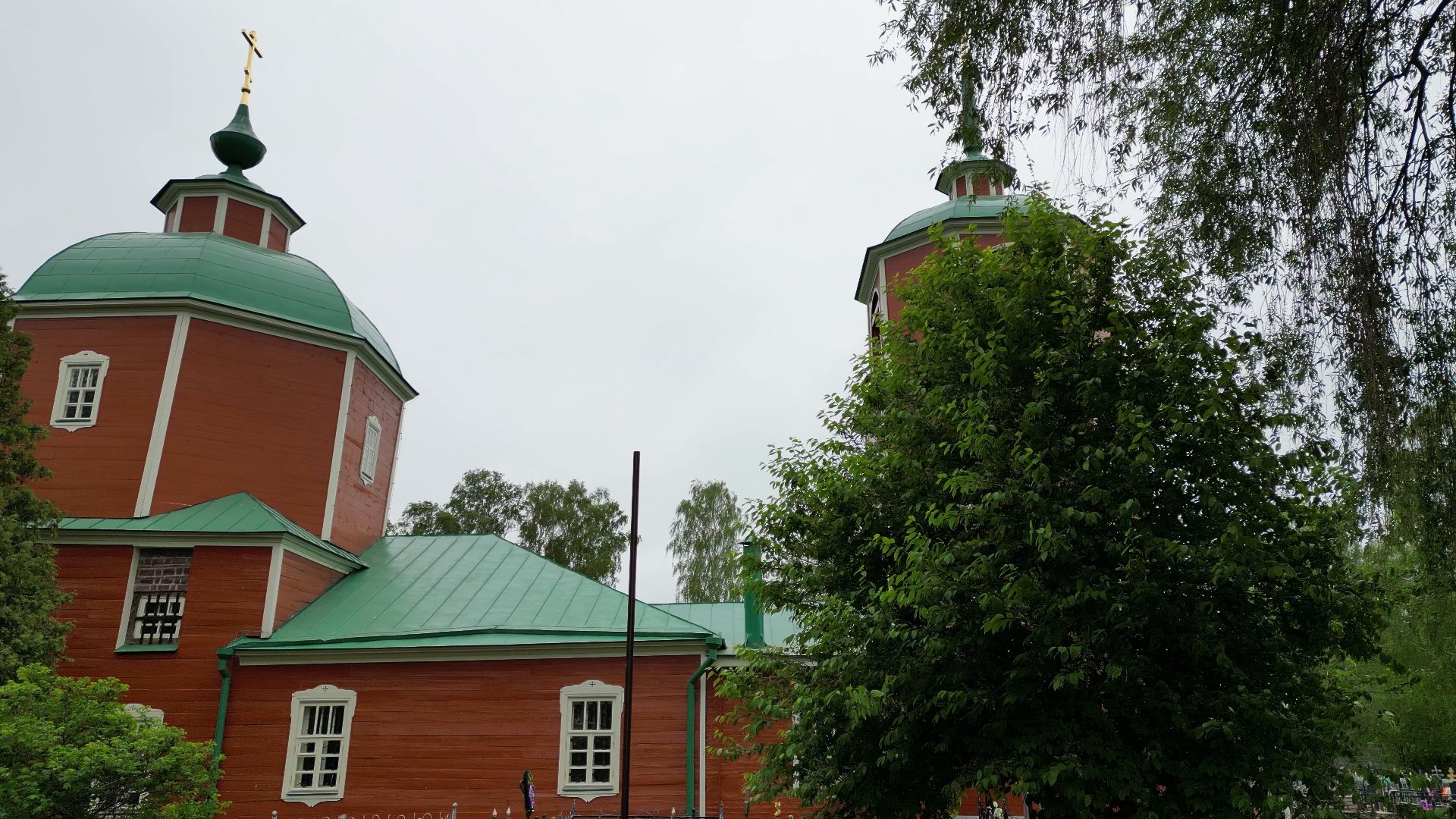 храм, икона, луховицы,видео с коптера,