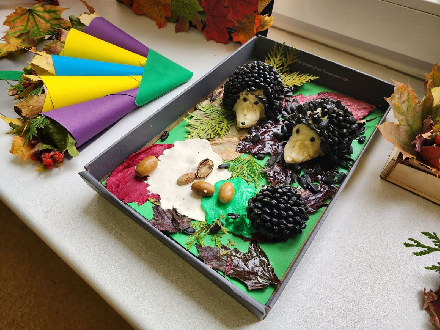 дети, творчество, осень, день учителя,