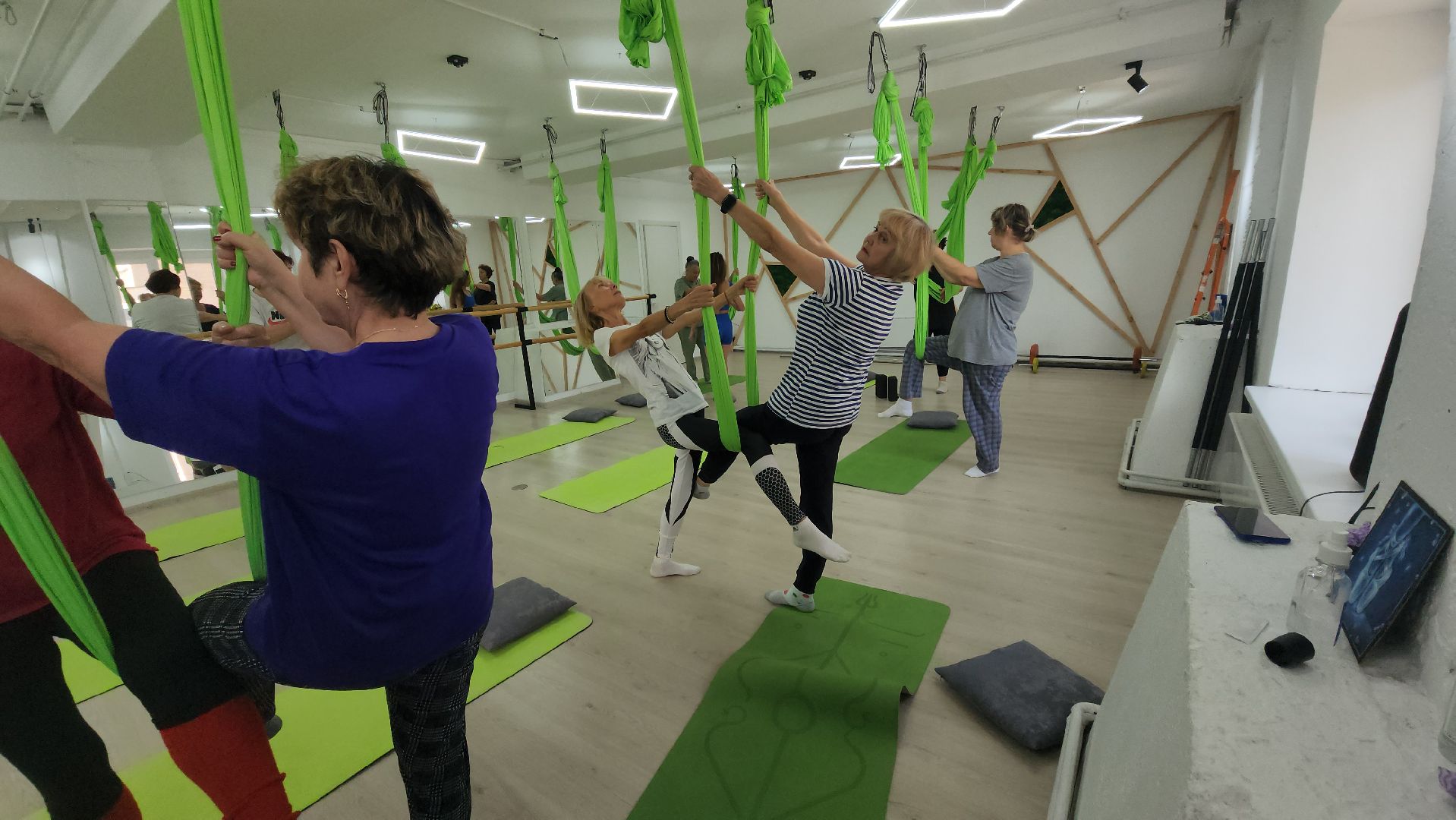 шатура, аэройога, акробатика, эробика, активное долголетие, спорт, спорт подмосковья,