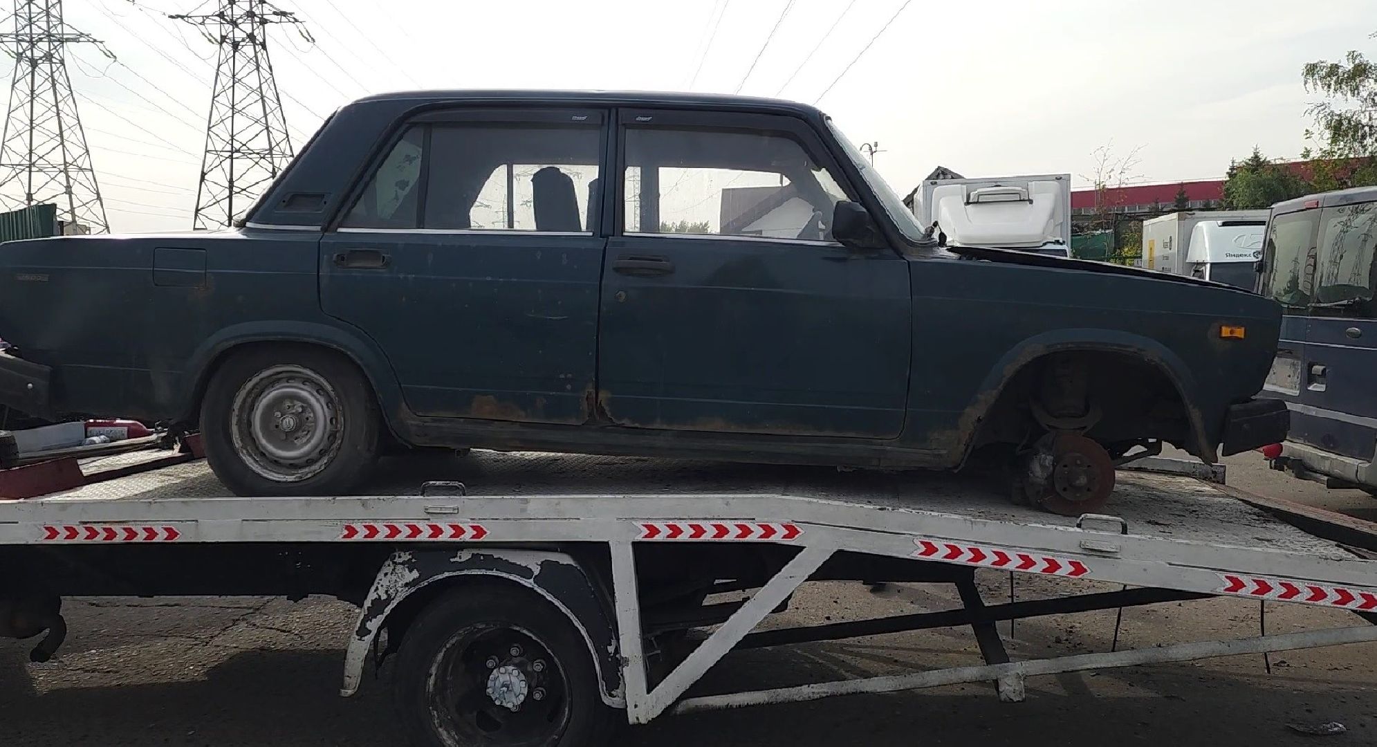 автохлам, эвакуация авто,