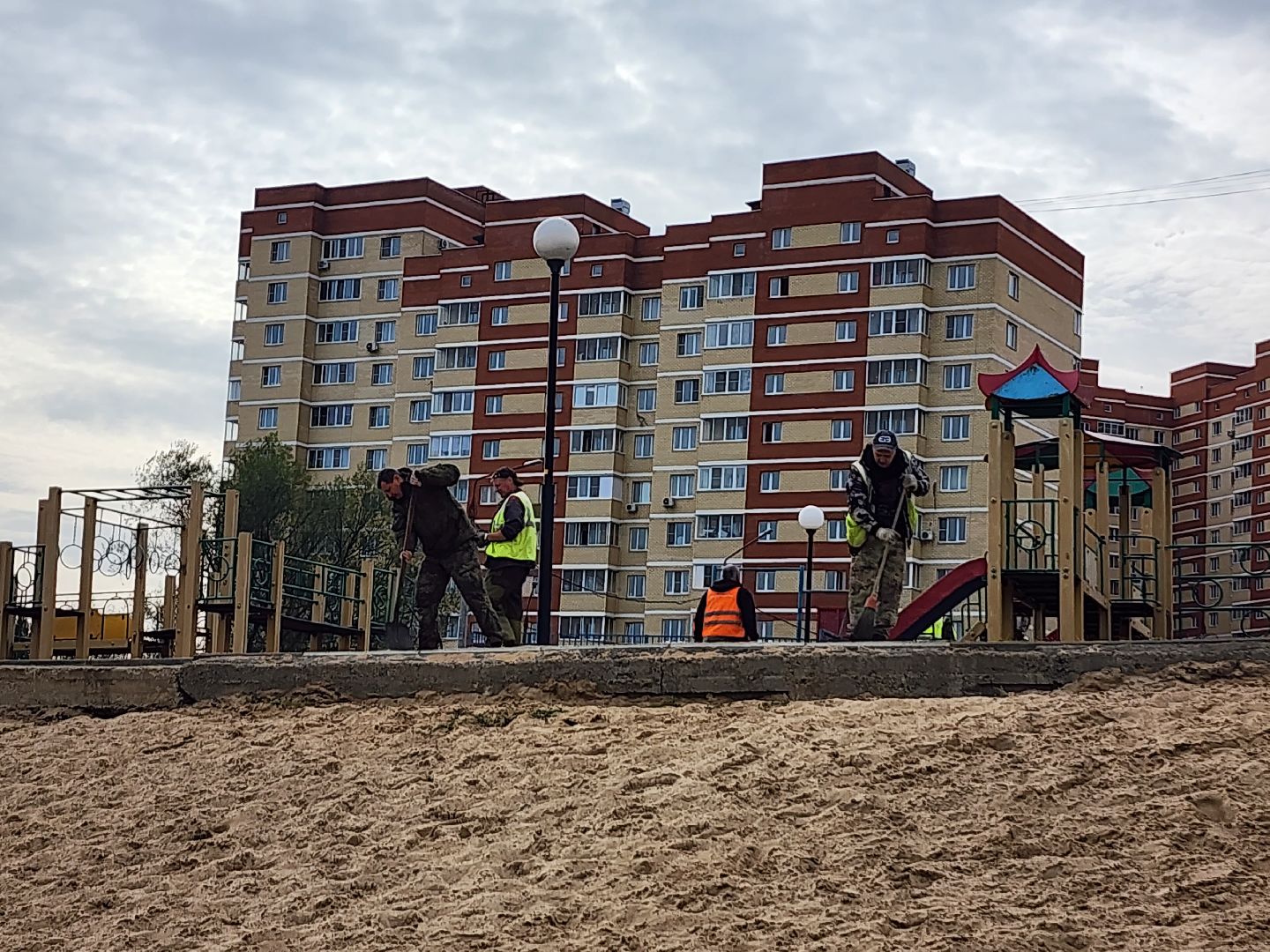 добродел, серпухов, парк жемчужина, поселок имени ногина, комбинат благоустройства, благоустройство,