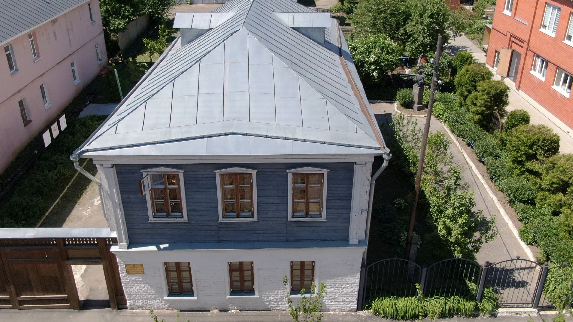 Зарайск, культура, архитектура,видео с коптера,