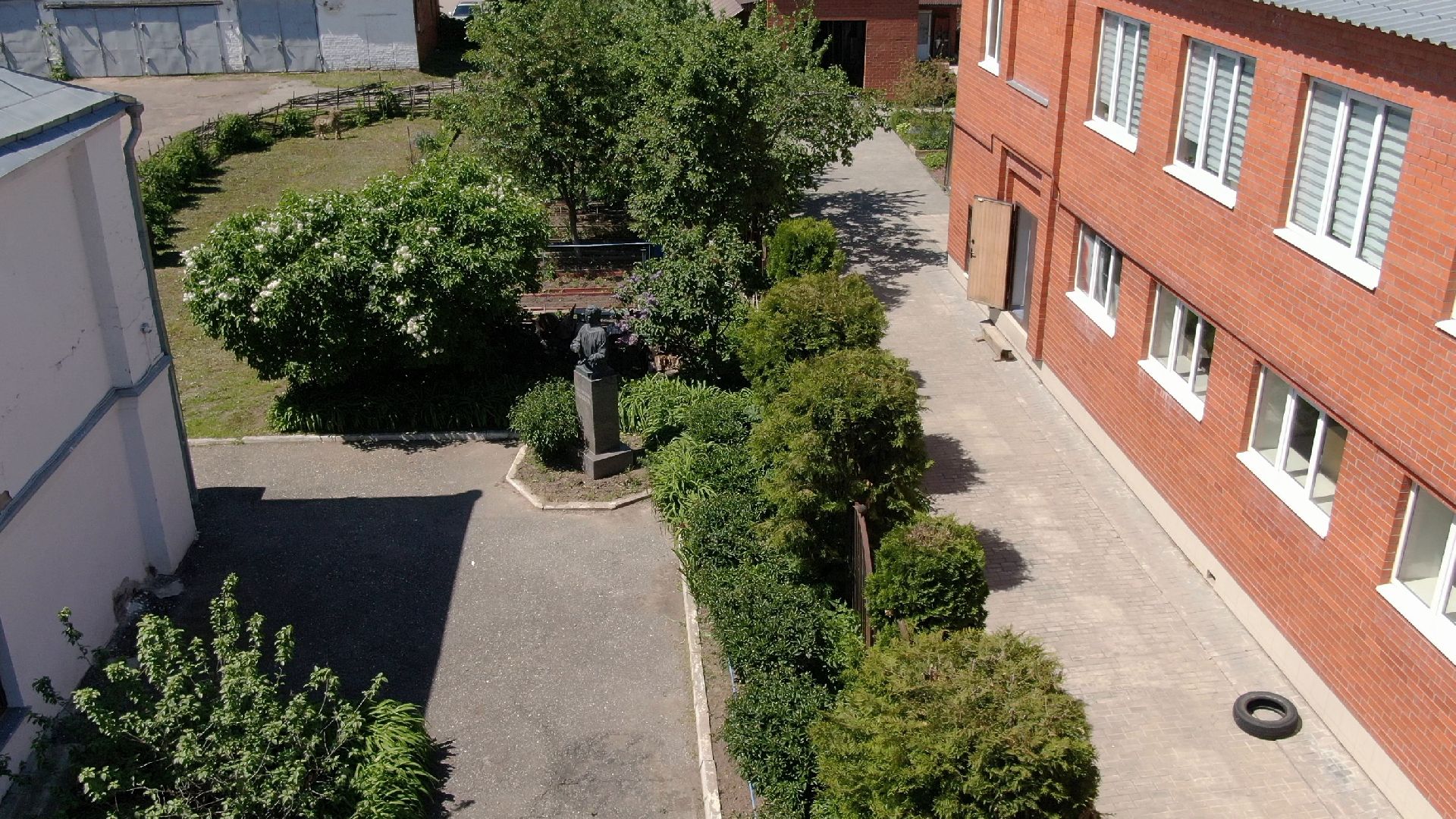 Зарайск, культура, архитектура,видео с коптера,