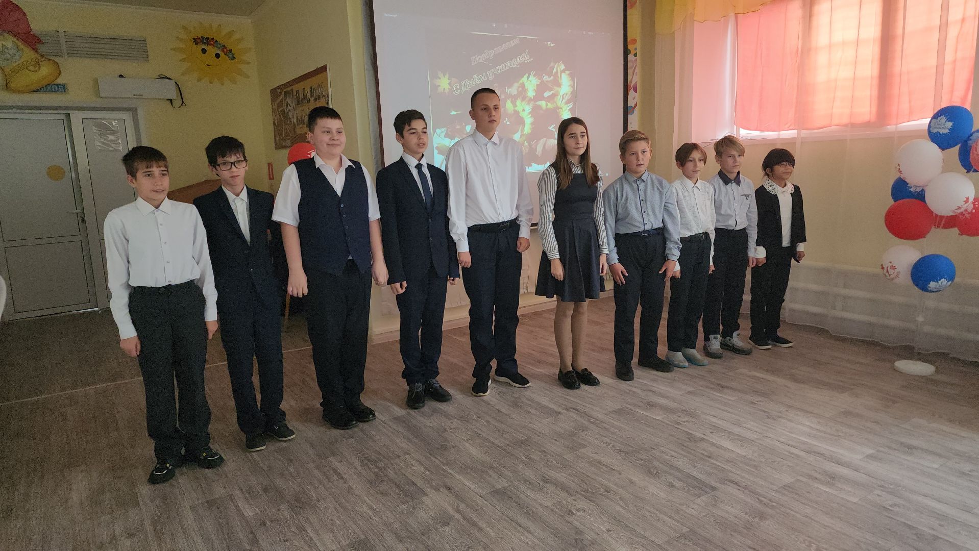 шатура, день учителя, школа-интернат, праздник,