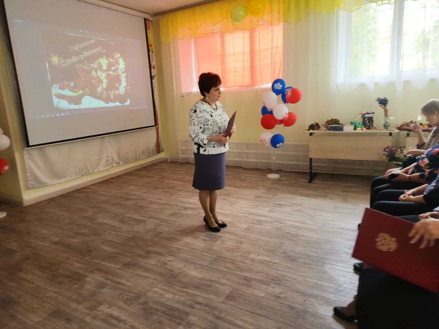 шатура, день учителя, школа-интернат, праздник,