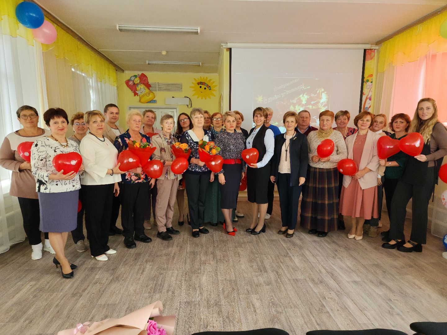 шатура, день учителя, школа-интернат, праздник,