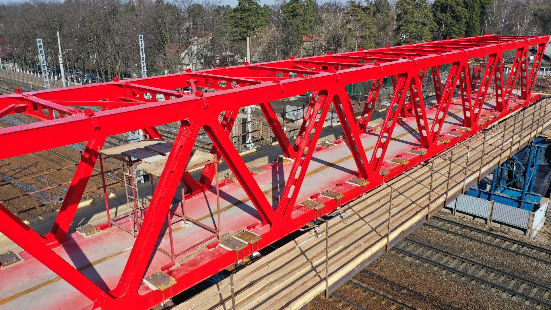 переход, раменское, жд,видео с коптера,