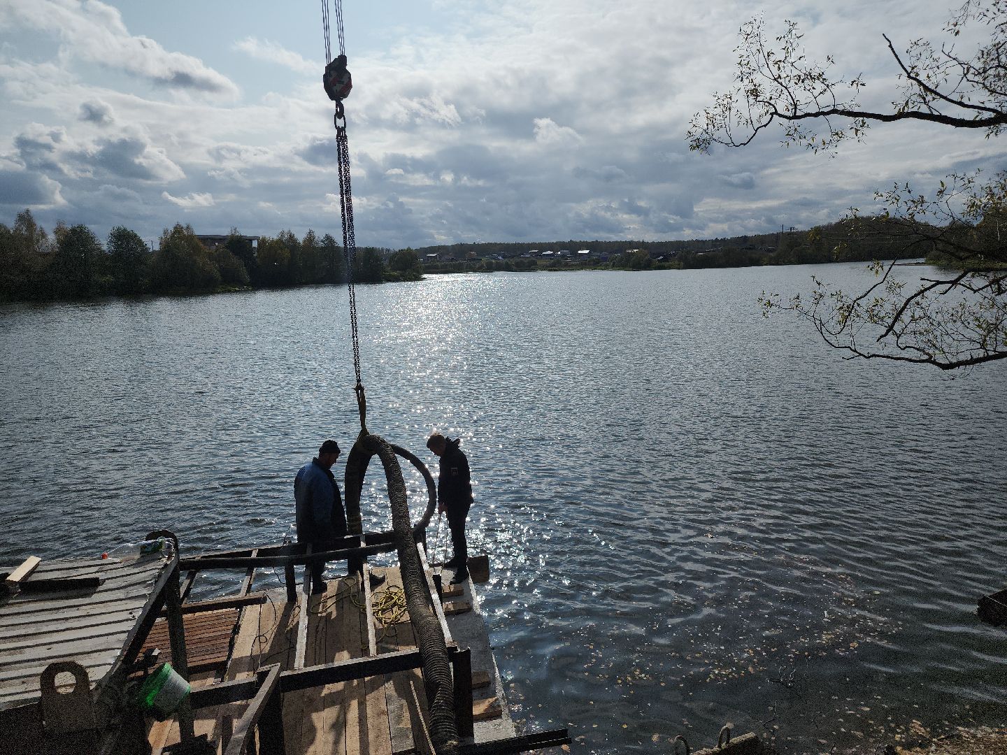 река Злодейка, плотина, Домодедово,