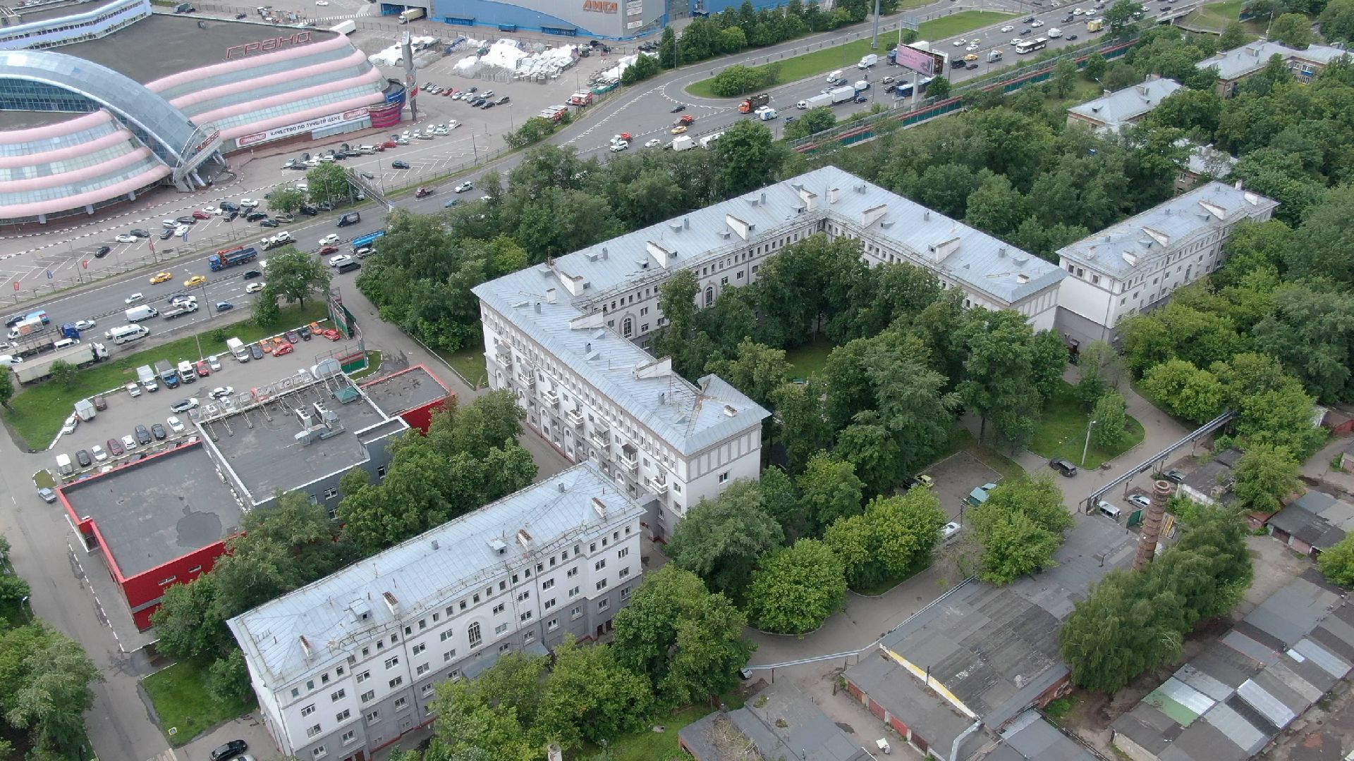 химки, архитектура, благоустройство,видео с коптера,