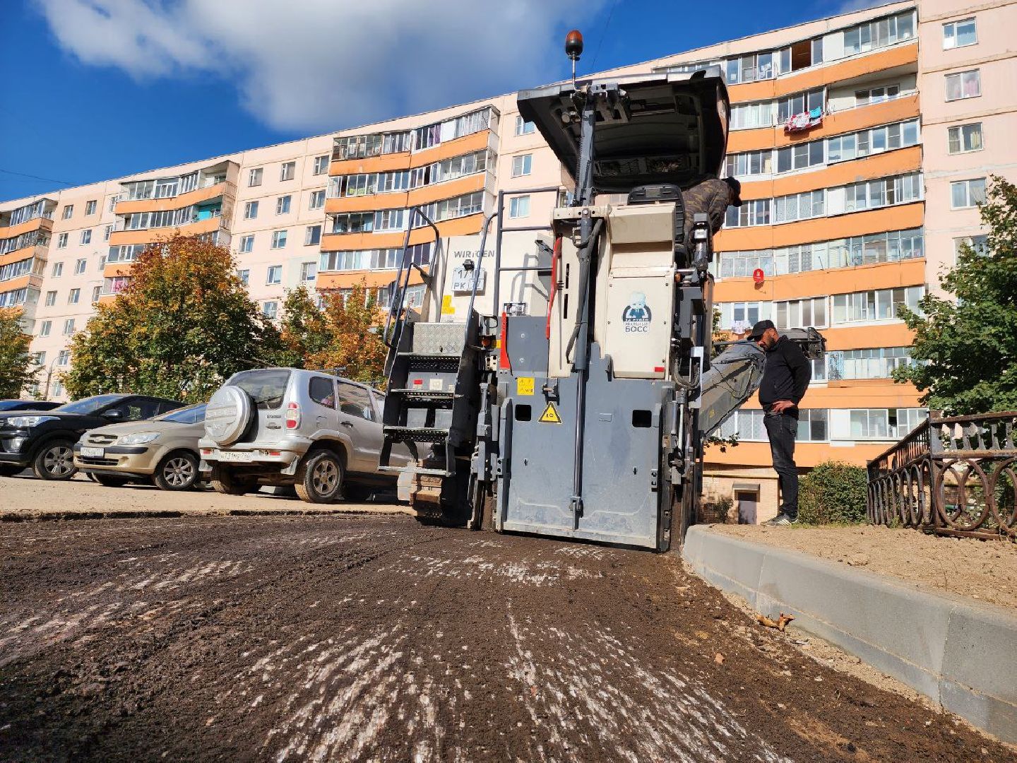 можайск, можайский городской округ, подмосковье, дворовая территория, благоуйстройство, работы, жители, многоквартирные дома,