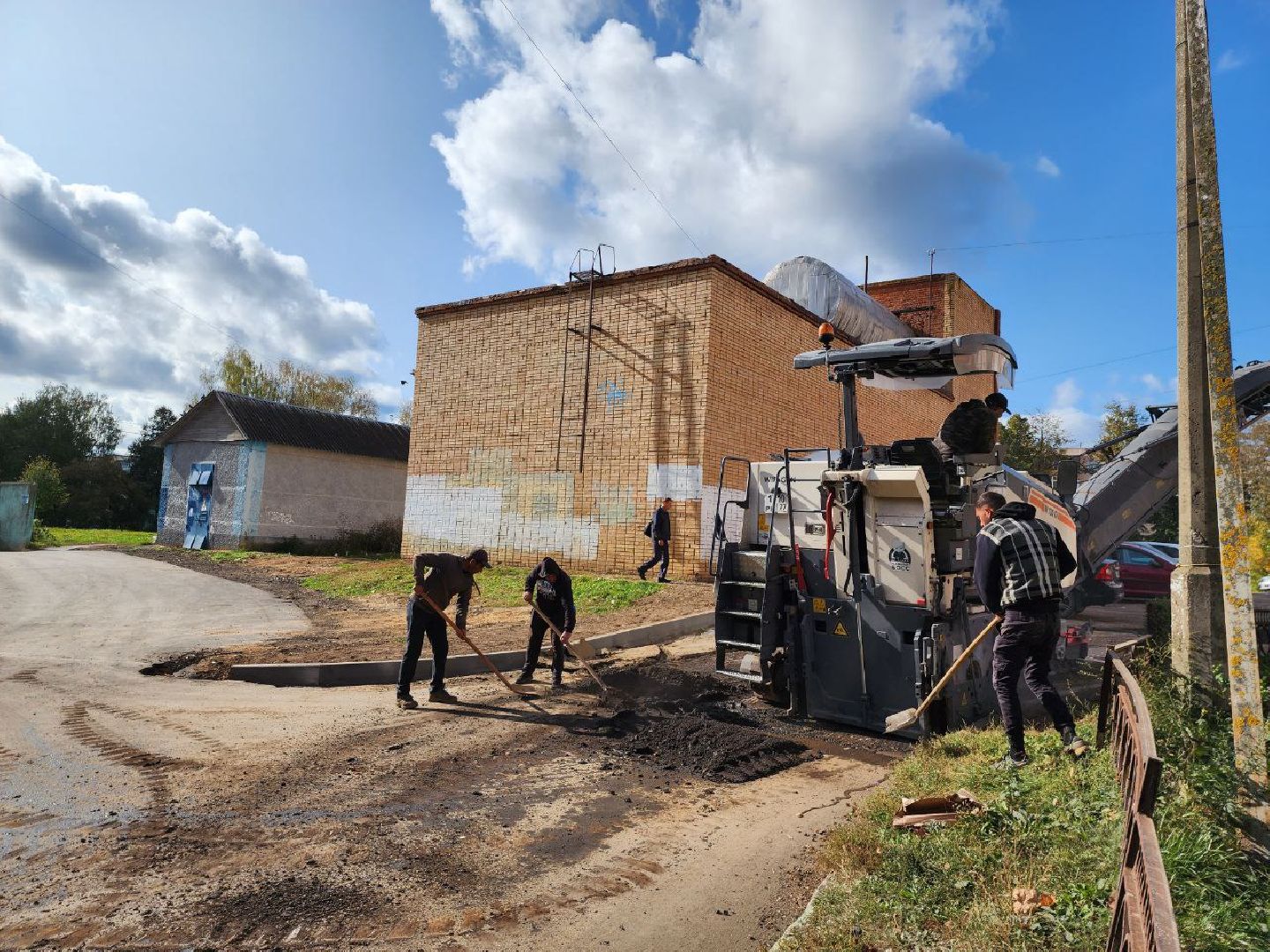 можайск, можайский городской округ, подмосковье, дворовая территория, благоуйстройство, работы, жители, многоквартирные дома,
