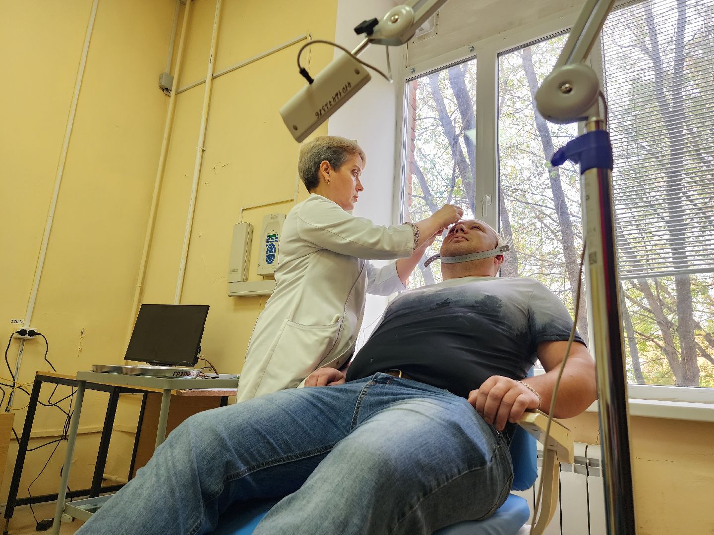 медицина, серпухов, поликлиника, электроэнцефалограф, неврология, новое оборудование,