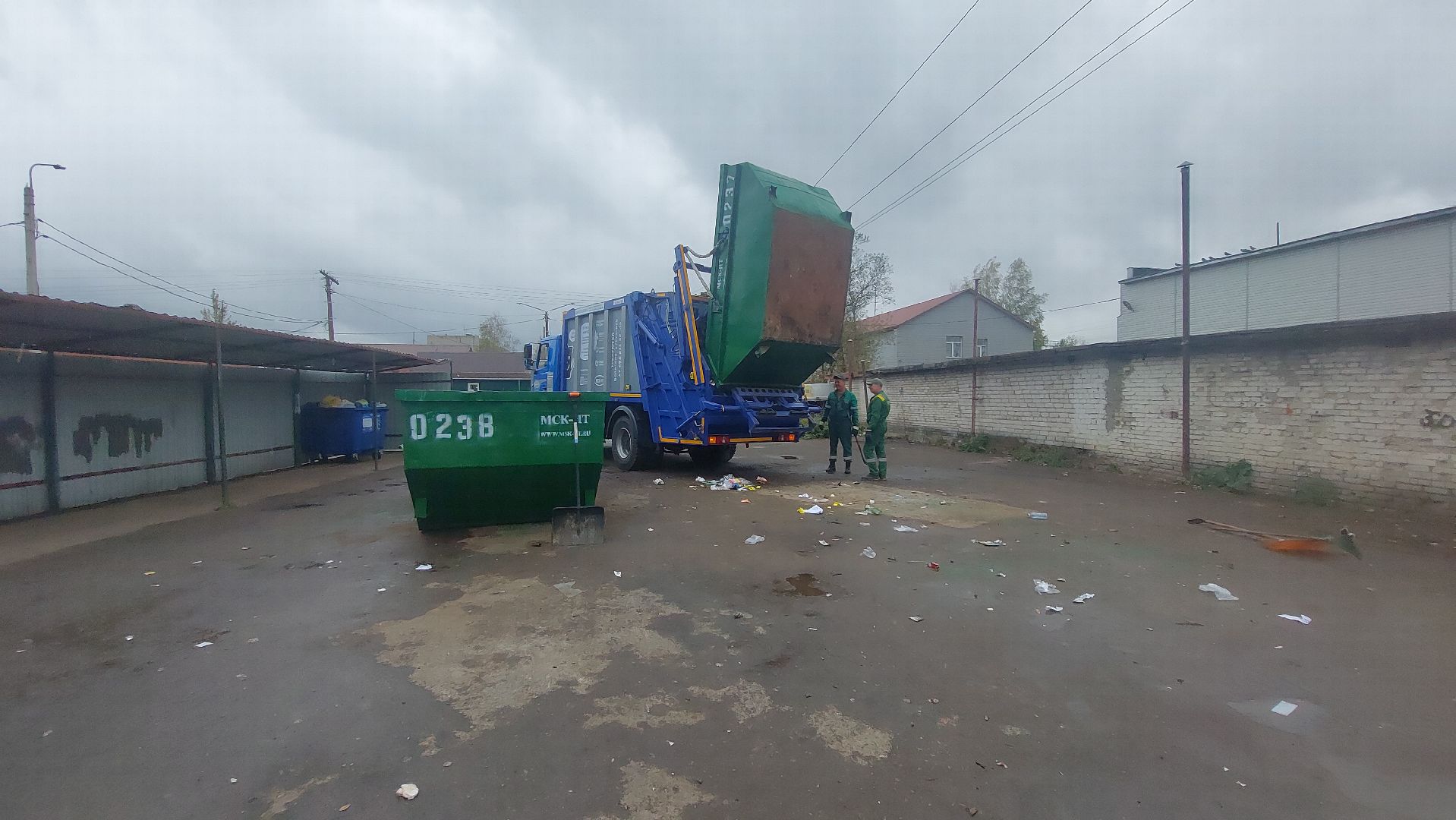 жкх, Мусор, Мусорные площадки, Чехов,