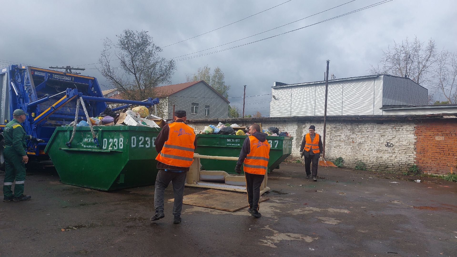 жкх, Мусор, Мусорные площадки, Чехов,