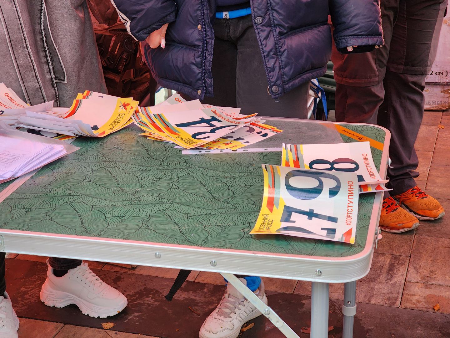 Ступино, парки подмосковья, осенний кросс,