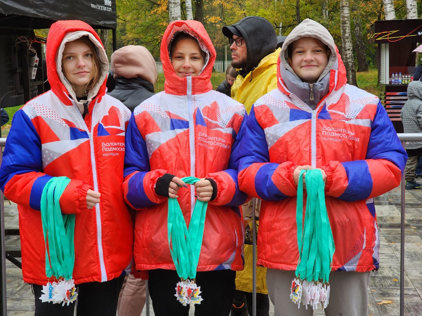 Ступино, парки подмосковья, осенний кросс,