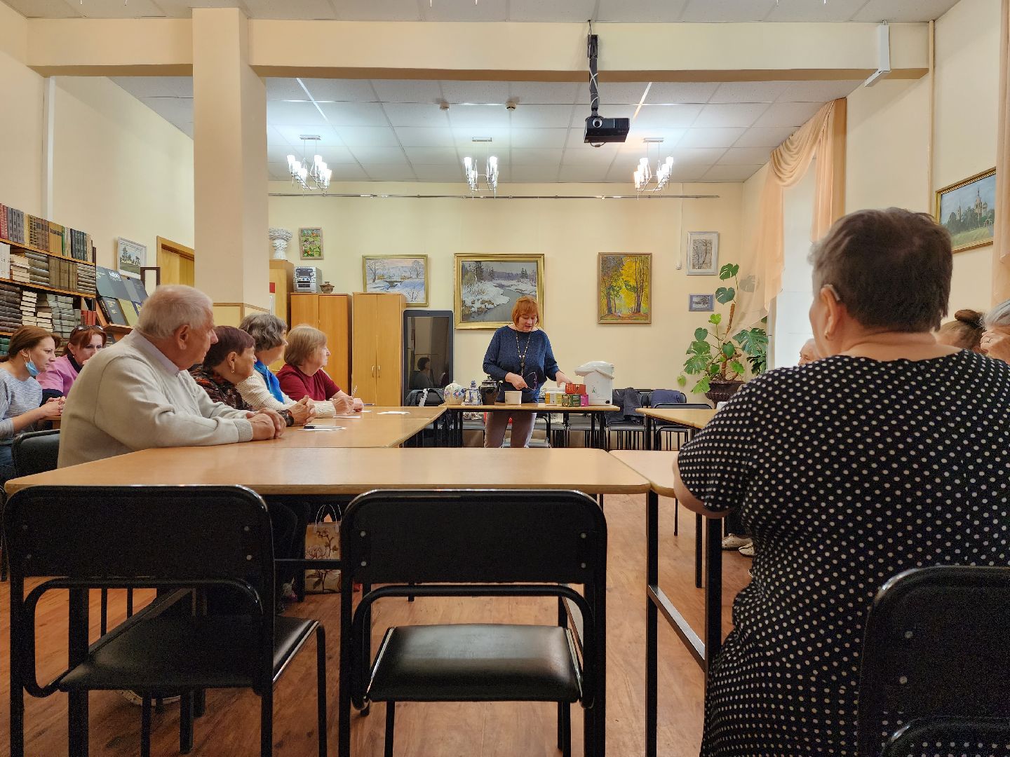 раменское, медицина, школа здоровья, фитотерапия, занятие в раменской центральной библиотеке,