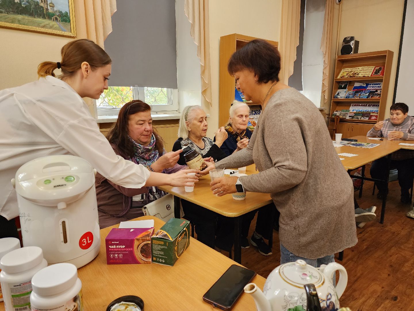 раменское, медицина, школа здоровья, фитотерапия, занятие в раменской центральной библиотеке,