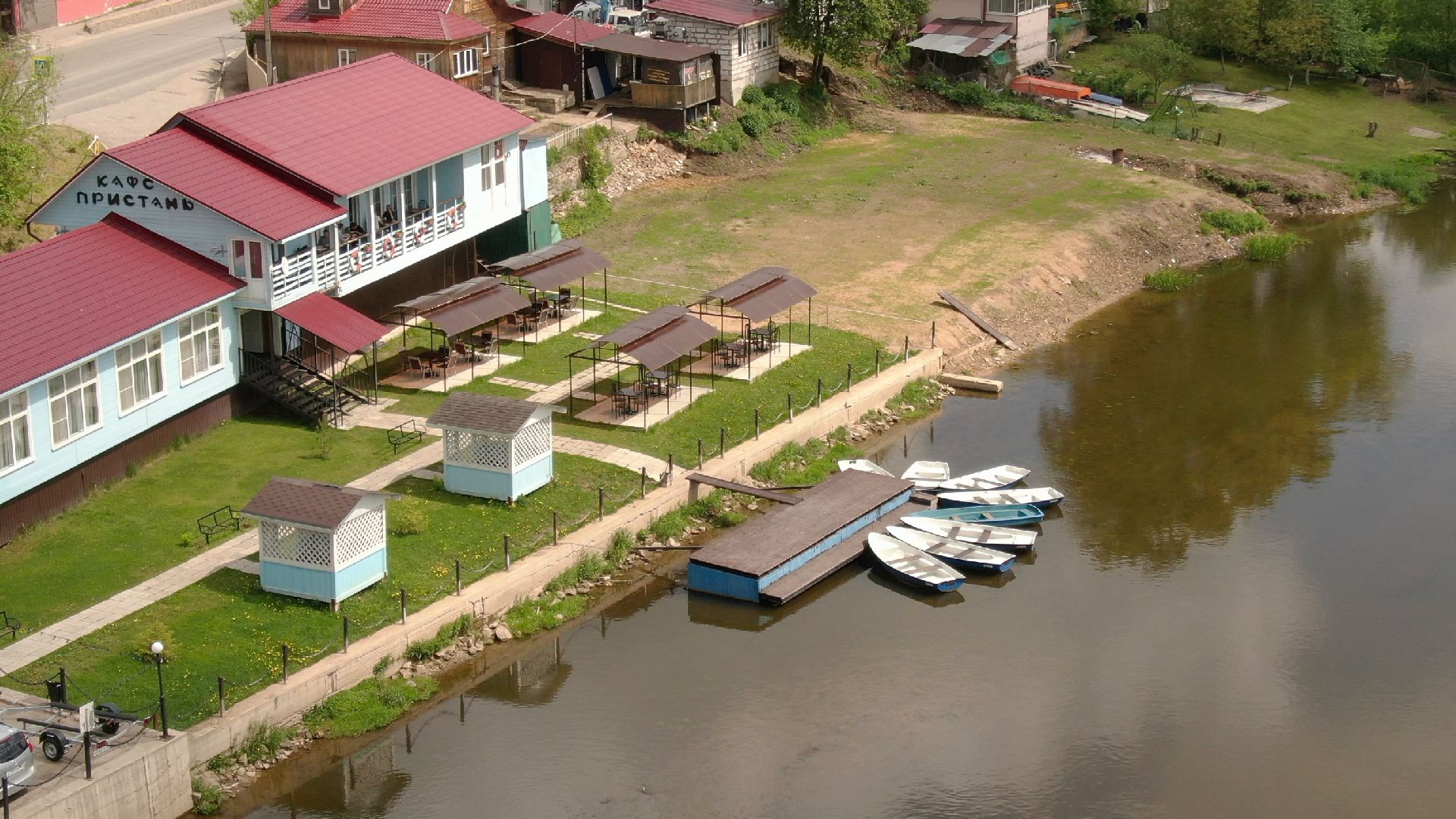 Звенигород, собор, археология,видео с коптера,