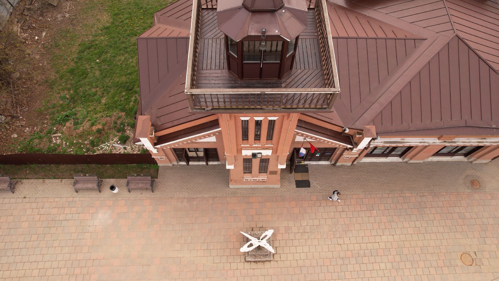 Талдом, культура, архитектура,видео с коптера,