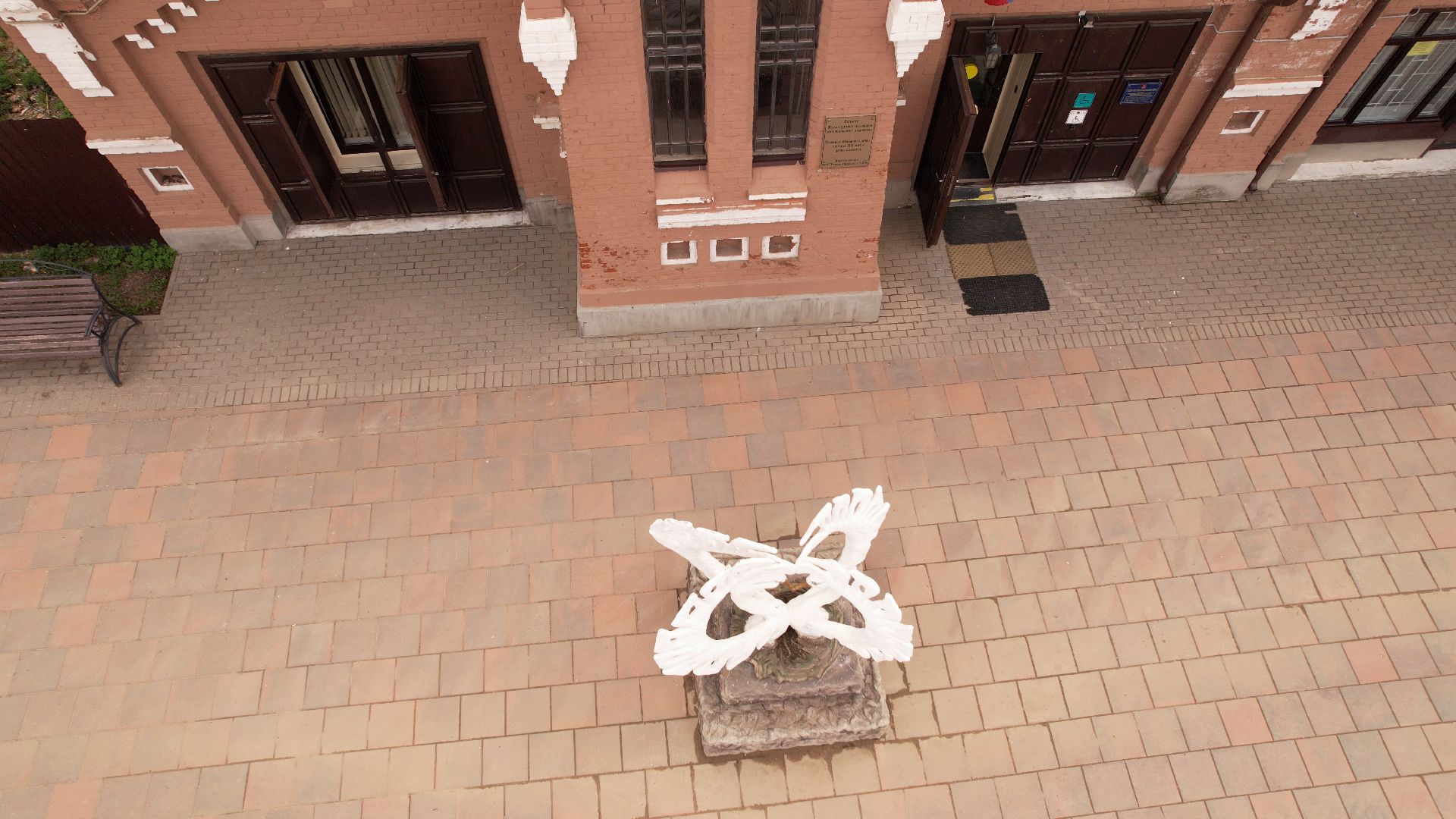 Талдом, культура, архитектура,видео с коптера,